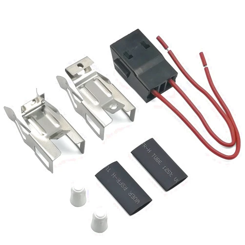 ARREPONT Pack of 2 Range Stove Element Plug Receptacle Block Terminal Block Range for Receptacle Whirlpool Kenmore Electric Stove Range Burner Receptacle Kit ERR117