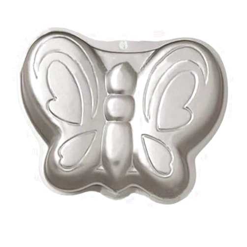 MYWEI butterfly Cake Pan, Kids 3D Birthday Cake Pan， Aluminum Alloy Cake Molds Nonstick Baking Tools