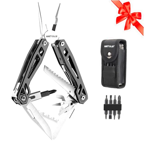 WETOLS Multitool Valentines Day Gifts for Him Boyfriend Husband, 21-in-1 Pliers Mens Gifts Birthday Gifts for Men Dad Grandpa, Self-locking Multi Tool EDC Versatile Tool for Outdoors, DIY, Home,Garden