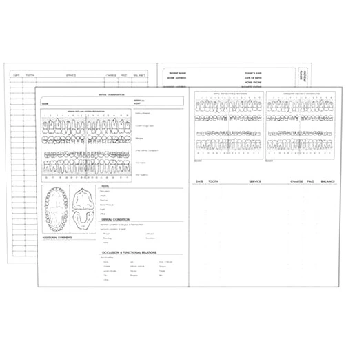Doctor Stuff - Dentist Office Forms, Dental Medical History 4-Page Booklet Form, DF9444, 11