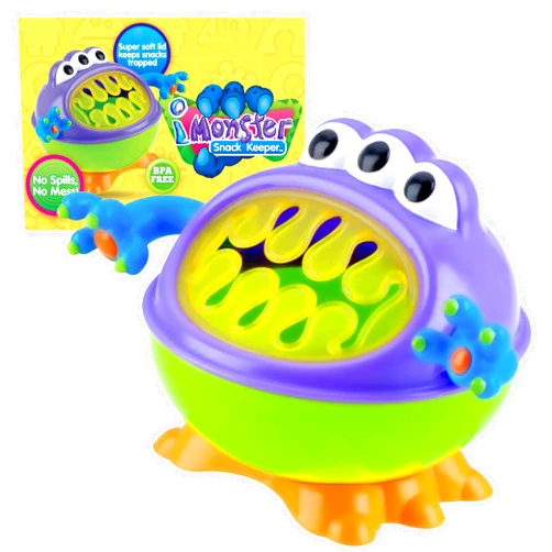 Nuby 3-D Monster Snack Keeper