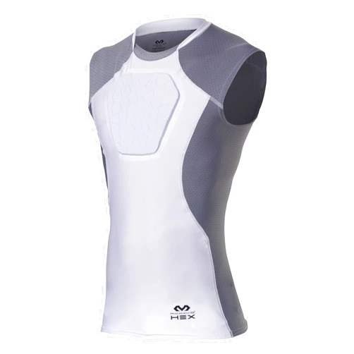 McDavid Youth Chest Protector Baseball Heart Guard Sternum Protection Compression Shirt. HEX Padded Shirt
