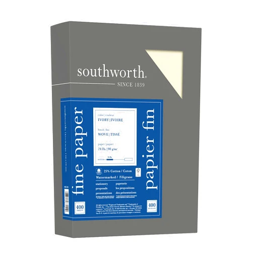 Southworth 25% Cotton Business Paper, 8.5� x 11
