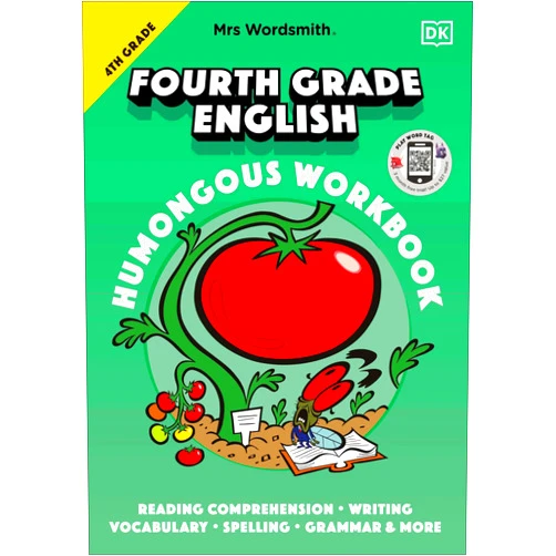 Mrs Wordsmith 4th Grade English Humongous Workbook: with 3 months free access to Word Tag, Mrs Wordsmith's vocabulary-boosting app!