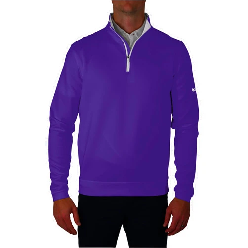 Columbia Men's Golf Wickhams Hills Quarter Zip OMNI WICK Pullover