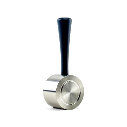 CREMA Coffee Products Replacement Steam Lever for Breville Espresso Machines |Ergonomic Stainless Steel Design|Compatible with Barista Express, Infuser, Barista Pro|Easy Grip|Black/Silver Finish