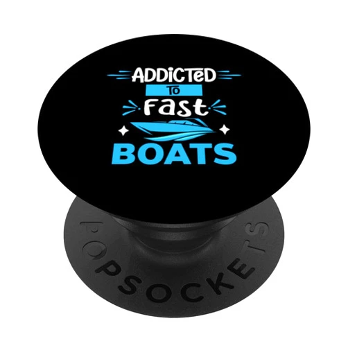 Motorboot Speedboat Boot Wassersport Spaß Outdoor Motorboat Speedboat Boat Water Sports Fun Water Outdoor PopSockets Swappable PopGrip