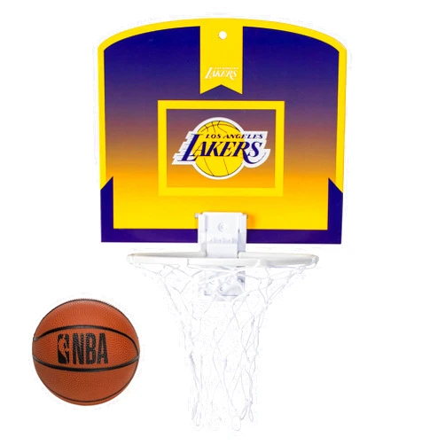 Franklin Sports NBA Mini Over the Door Basketball Hoop - Kids Indoor Mini Basketball Hoop with Basketball - NBA Fan Shop Mini Hoop for Bedroom + Office - Over the Door Mini Hoop Set