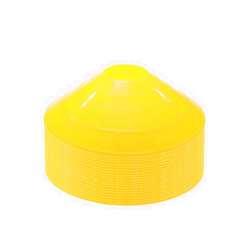 Voodans 10/20/50 Pcs Agility Soccer Cones Portable Football Training Disc Cones Sports Cones for Drills, Field, Workout