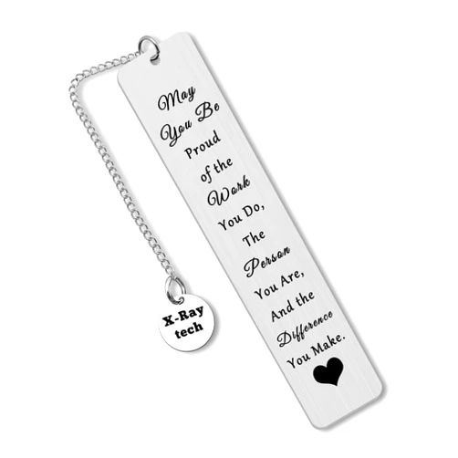 Dabihu Hospital Staff Gifts X-Ray Tech Gift for Women Radiographer Appreciation Bookmark Gifts Thank You Gifts for Employee Coworker Radiology Technologist Inspirational Gift Future X Ray Technician Gift