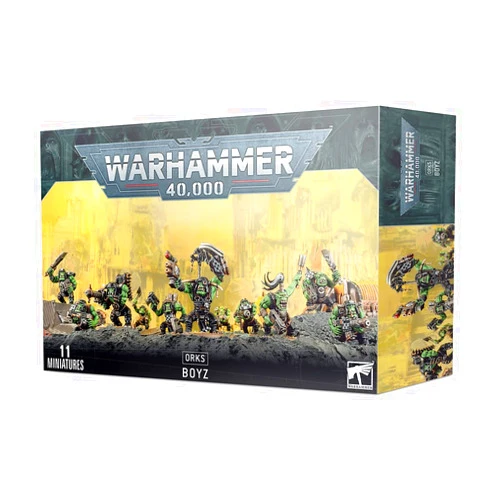 Games Workshop Warhammer 40k - Ork Boyz (2018), Multi-Colored, one Size, 50-10