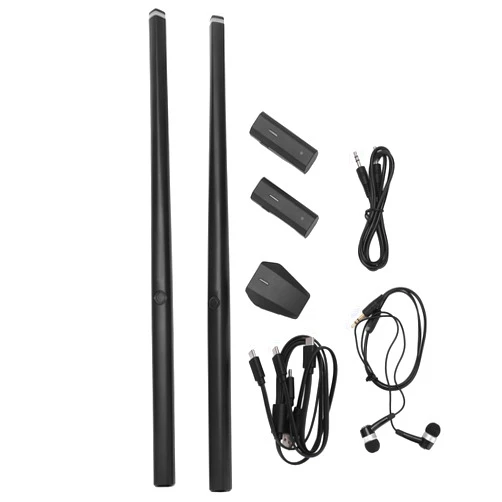 Diydeg Air Drum Sticks, Portable Virtual Electronic Drum Set with Pedals, Bluetooth & MIDI Function, Electronic Air Drum Rock Beat Rhythm Stick Percussion Instrument Tool for Adults, Kids