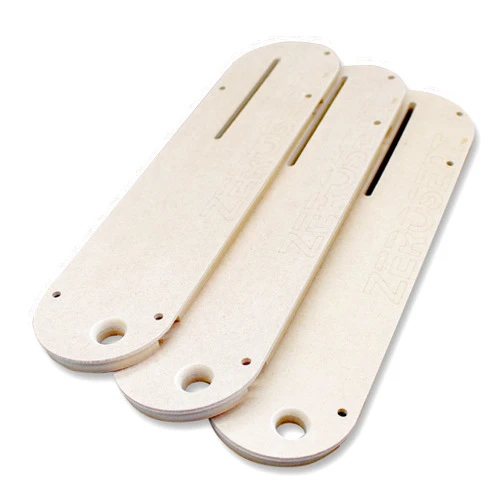 ZEROSERT Zero Clearance Table Saw Inserts - Delta Compatible - 36-725, 36-725T2, 36-5152, 36-5000, 36-5000T2 Table Saws (3-Pack)