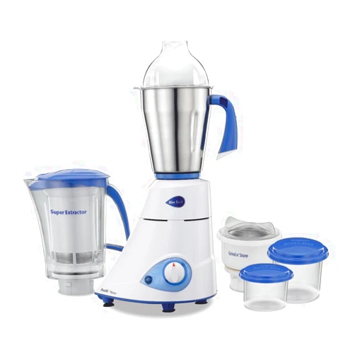 Preethi Blue Leaf Platinum 550 Watts 3 Jar Indian Mixer Grinder 110 Volts