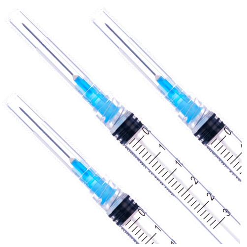 SHAOTONG 3ml Luer lock Syringe with diameter 23G Long 1Inch Needle, Sealed Package (20)