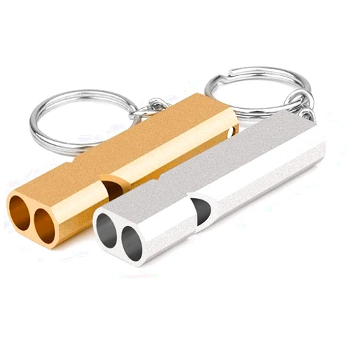 ZNYLX Professional Dog Whistles 2 Pcs Pet Dog Training Whistle Two Tone Training Whistle Cats Birds Training Tool for Recall Barking Whistle