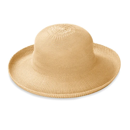 Wallaroo Hat Company Women’s Victoria Sun Hat – Wide Brim, Packable, Adjustable, Breathable, Lightweight Summer Beach Hat