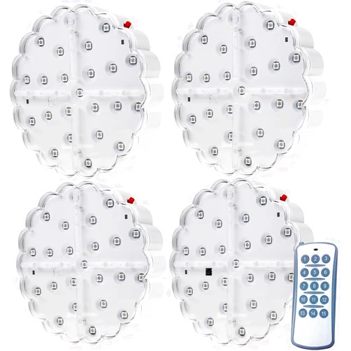 Tehoi Table Centerpiece Light with RF Remote Control in 200-300 Meters, 6