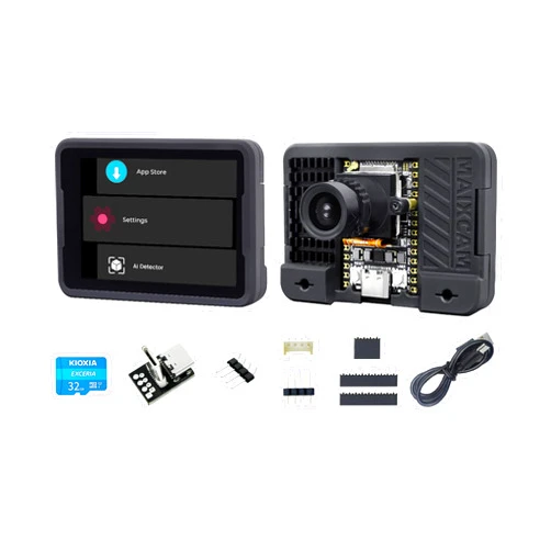 WayPonDEV Sipeed MaixCAM 1TOPS NPU RISCV Development Board, 256MB DDR3 C906 RISC-V CPU SBC, AI Smart Vision Sensor for AI Face Recognition/Object Tracking, Support Phython C/C++ Programming (MaixCAM Module)