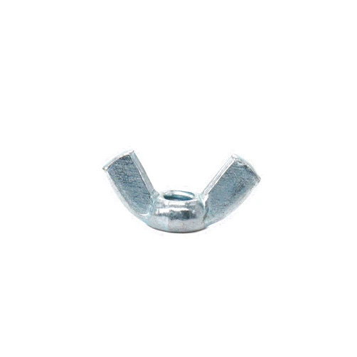 binifiMux 60pcs 10-24 Wing Nuts Butterfly Nuts, Carbon Steel Zinc Plated