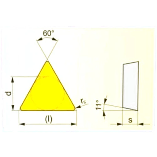 Pramet 6751784 PRAMET MILLING Insert - Square Shoulder (6751784)