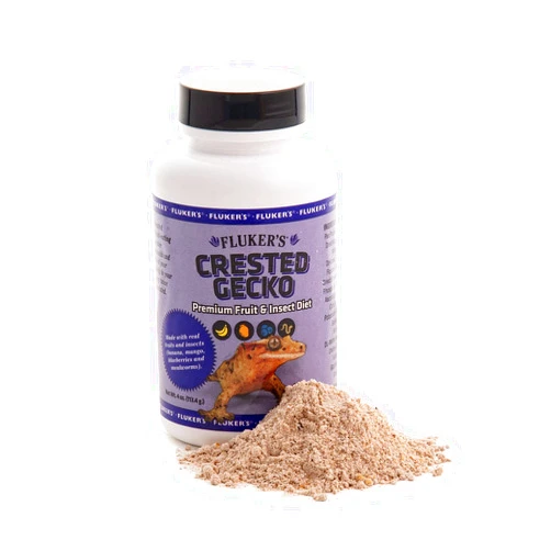 Fluker's Premium Crested Gecko Diet, Fruit & Insect Flavor, 4 oz