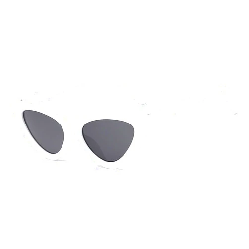 YOSHYA Retro Vintage Narrow Cat Eye Sunglasses for Women Clout Goggles Plastic Frame