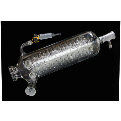 Gamalab Lab Rotary Evaporator Glass Condenser Diagonal for Buchi, Buchi Horizontal Condenser