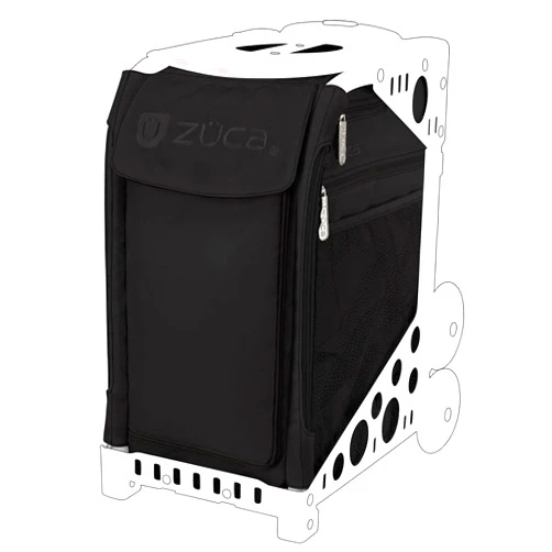 ZUCA SIBS236 Sport Insert Bag Stealth Black Logo Embroidery in Black / 89055900236