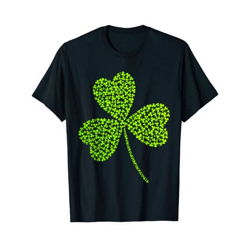 Happy St. Patrick's Day By Rbxx St. Patrick's Day Green Clover Shamrock T-Shirt