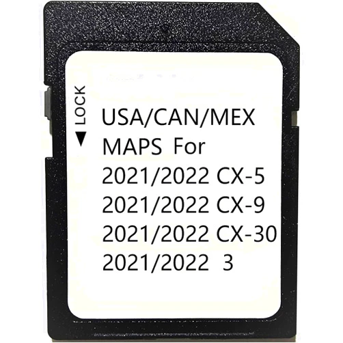 Alpeaken M**da 3 6 CX-3 CX-5 CX-9 Map Navigation SD Card USA/CAN/MEX