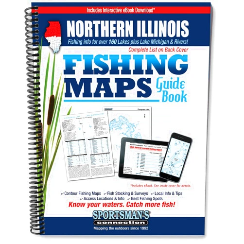 Jim Billig Northern Illinois Fishing Map Guide