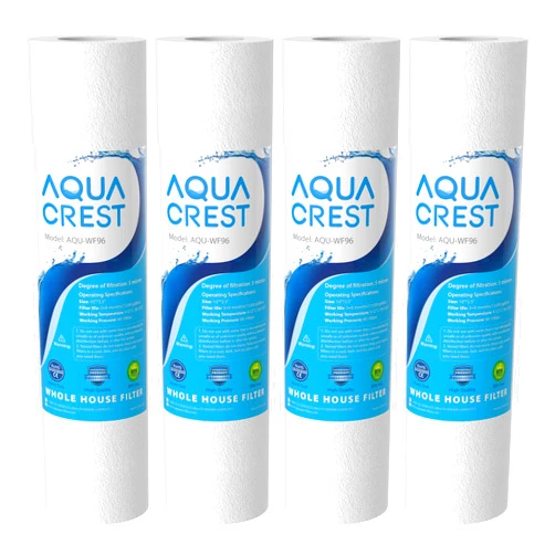 AQUA CREST AP110 Whole House Water Filter, Sediment Filter, 5 Micron, Replacement for 3M® Aqua-Pure AP110, Culligan® P5, APEC, GE FXUSC, Whirlpool®, Any 10