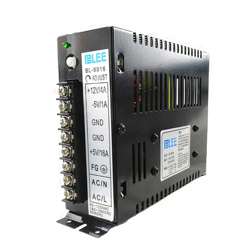 BLEE 16A Switching Power Supply Box for Arcade Jamma Multi Games Machines (5V 16A / 12V 4A / -5V 1A)