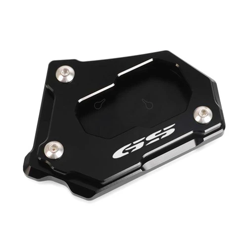 YESKIT CNC aluminio Motorcycle Kickstand for BMW R1250GS R1200GS LC ADV Adventure GS1250 GS1200 R 1250GSA Sport Rally Side Stand Pad (Color : GS-A)