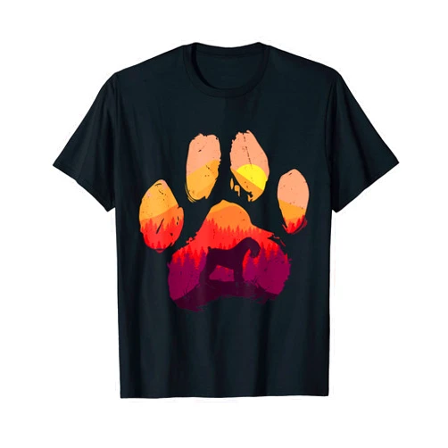 Pets Kerry Blue Terrier Paw Paw Kerry Blue Terrier Dog Mom Dad Men Women T-Shirt