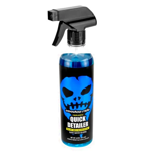 Cobra-Tek Voodoo Ride® Ceramic Quick Detailer - SiO2 Polymer Blend, pH Neutral, Safe on All Exterior Surfaces, Repels Dirt, Pina Colada Scent, Adds Protection to Ceramic Coats