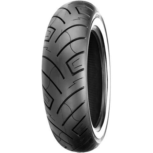 Shinko Motorcycle Tires Shinko 777 Front H.D. Motorcycle Tire 130/90B-16 (73H) White Wall