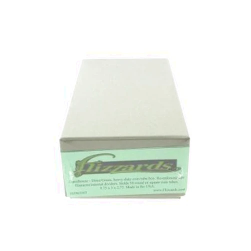 Guardhouse Heavy Duty Dime Coin Tube Box 9.75x5x2.75 Green