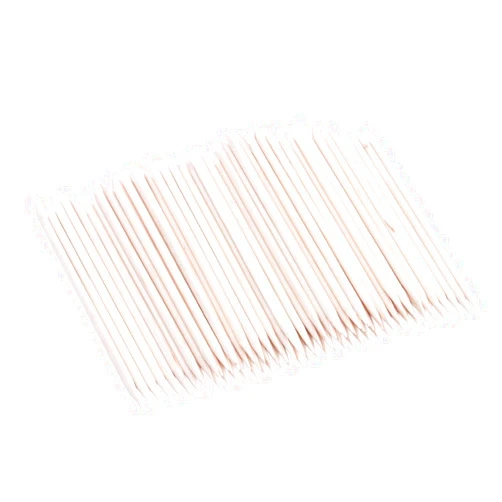 TOOGOO Yesker 100 Pcs Nail Art Orange Wood Stick Sticks Cuticle Pusher Remover Manicure Pedicure Tool