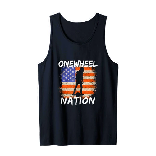 Eskate Onewheel Life Onewheel GT S Nation American Flag One Wheel Floater Freedom Tank Top