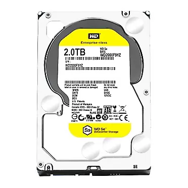 Western Digital WD SE 2TB Datacenter Hard Disk Drive - 7200 RPM SATA 6 Gb/s 64MB Cache 3.5 Inch - WD2000F9YZ