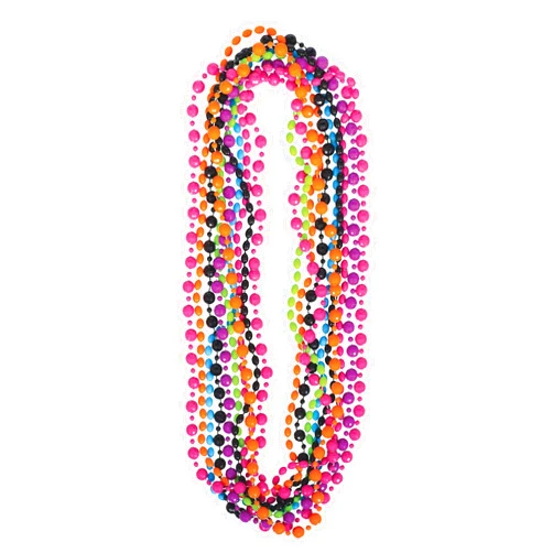 Amscan Retro Plastic Party Beads - 30