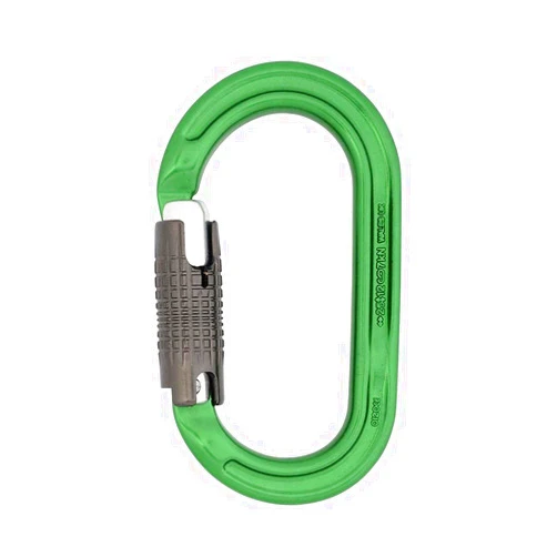DMM Ultra O Locksafe Green 3-Stage Auto-Locking Carabiner