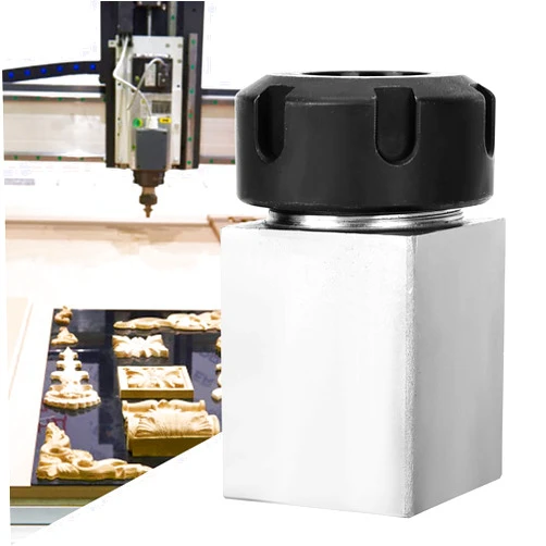 Evhooe ER-25 Square Collet Chuck Block Holder 3900-5123 for CNC Lathe Engraving Machine