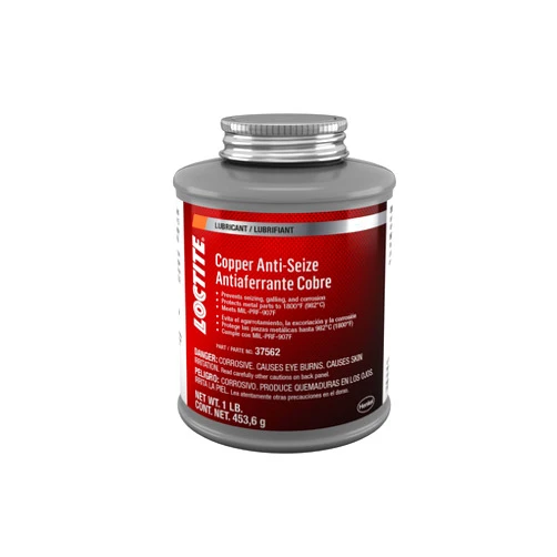 Loctite Copper Anti-Seize Lubricant 1lb Brushtop Bottle