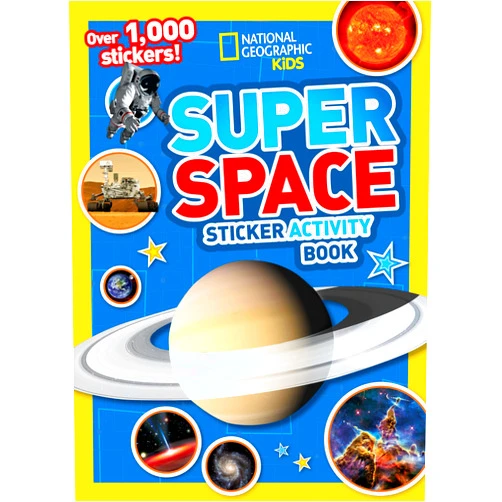 By National Geographic Kids (Author) National Geographic Kids Super Space Sticker Activity Book: Over 1,000 Stickers!