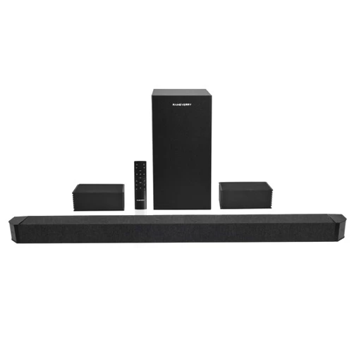 RAINEVERRY 5.1.2 Premium Dolby Atmos Soundbar with Wireless Subwoofer, Bluetooth 5.1, HDMI & Optical - Works with 4K & HD TVs