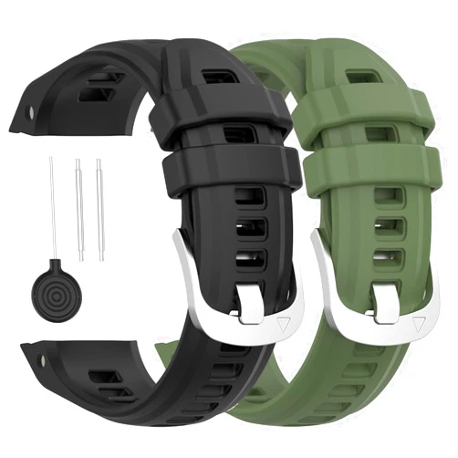 VINIUSIKI Instinct 2S Bands 20mm Width Soft Silicone Watch Bands Replacement for Garmin Instinct 2S Straps