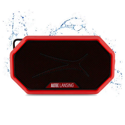 Altec Lansing Portable Bluetooth Speaker HYDRAMINI 2.0, IP67 Waterproof, Portable Speaker, 12h Playtime, Wireless Pairing, USB-C Quick Charge, Magnetic Bluetooth, Voice Assistant Integration